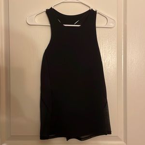 Lululemon Black Workout Tank, Size 4